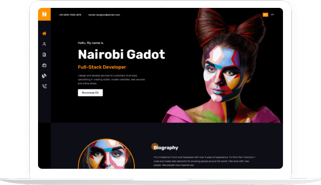 intro page