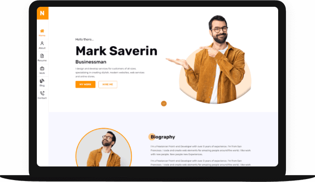 intro page