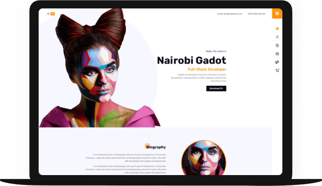 intro page